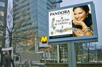 Pandora billboard